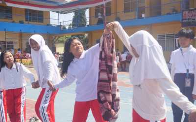 Semarak HUT ke-81 RI, SMP Nasional Malang Gelar Berbagai Lomba